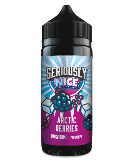 Seriously Nice By Doozy Vape Co - Arctic Berries 0mg 100ml (Shortfill)