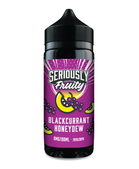 Seriously Fruity By Doozy Vape Co - Blackcurrant Honeydew 100ml 0mg 100ml (Shortfill)