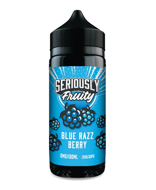 Seriously Fruity By Doozy Vape Co - Blue Razz Berry 100ml 0mg 100ml (Shortfill)