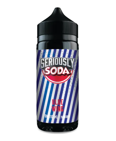 Seriously Soda By Doozy Vape Co - Blue Wing 0mg 100ml (Shortfill)