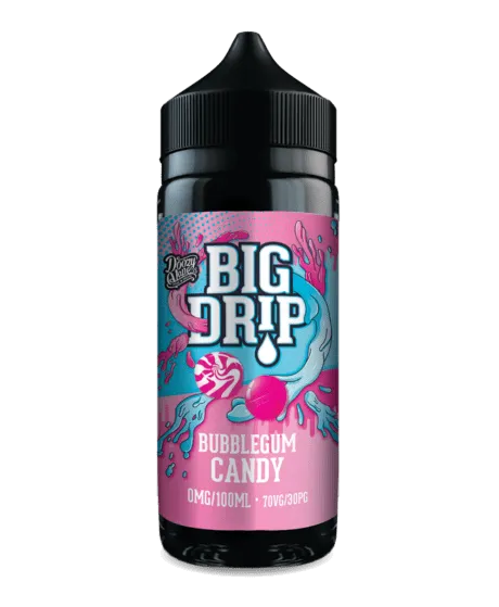 Big Drip By Doozy Vape Co - Bubblegum Candy 0mg 100ml (Shortfill)