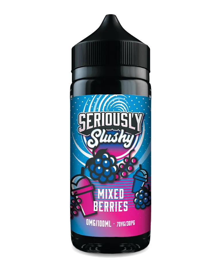 Seriously Slushy By Doozy Vape Co - Mixed Berries 0mg 100ml (Shortfill)