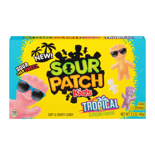 Sour Patch Candy Kids Theatre Box - Red, White & Blue