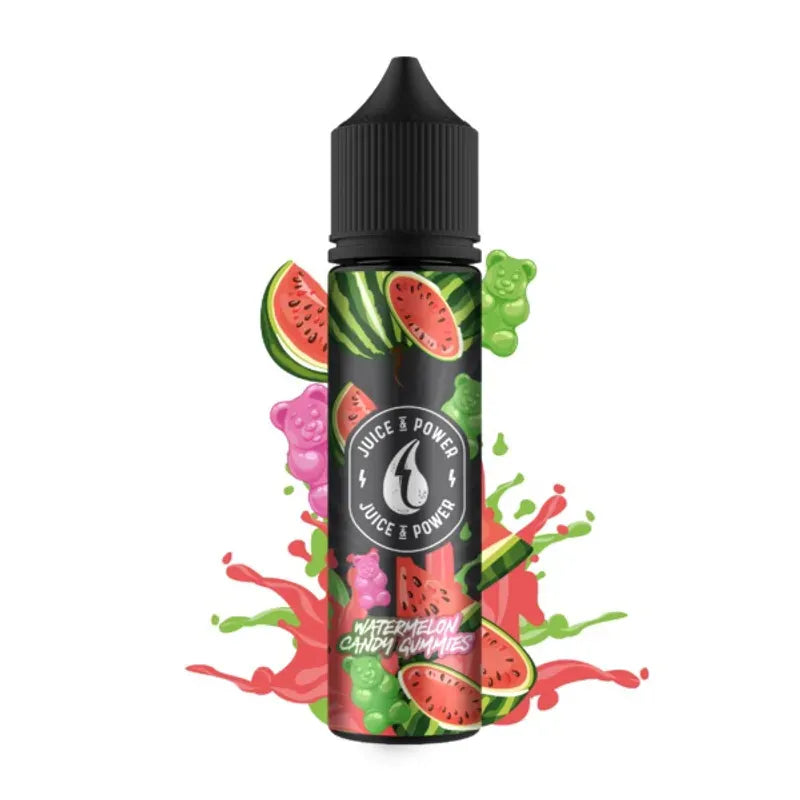 Juice N Power - Watermelon Candy Gummies 0mg 50ml (Shortfill)