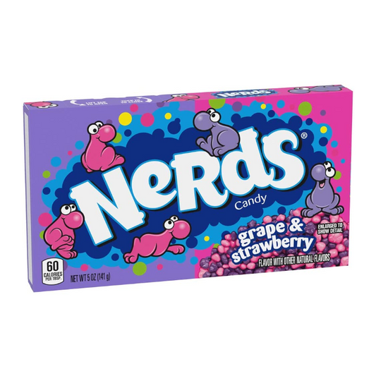 Wonka Nerds Theatre Box - Grape & Strawberry