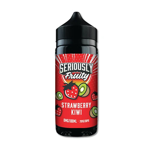 Seriously Fruity By Doozy Vape Co - Strawberry Kiwi 0mg 100ml (Shortfill)