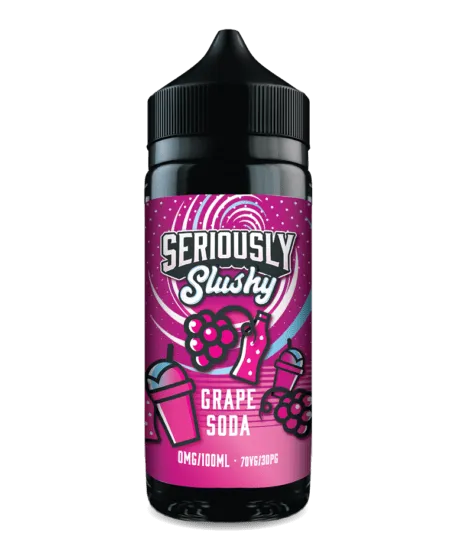Seriously Slushy By Doozy Vape Co - Grape Soda 0mg 100ml (Shortfill)
