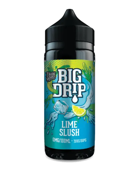 Big Drip By Doozy Vape Co - Lime Slush 0mg 100ml (Shortfill)