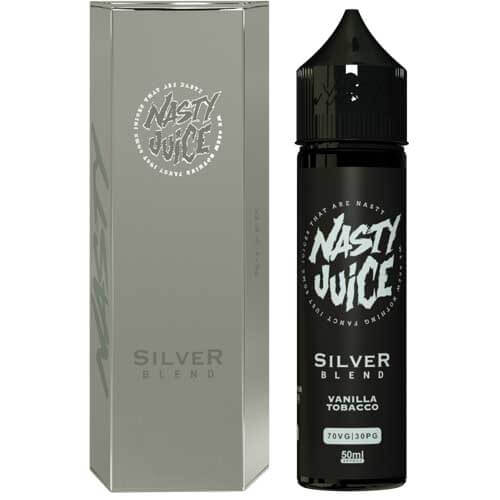 Nasty Juice - Tobacco Silver 0mg 50ml (Shortfill)