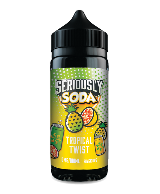 Seriously Soda By Doozy Vape Co - Tropical Twist 0mg 100ml (Shortfill)