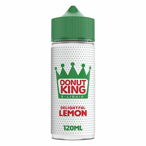 Donut King  - Delightful Lemon 0mg 100ml (Shortfill)