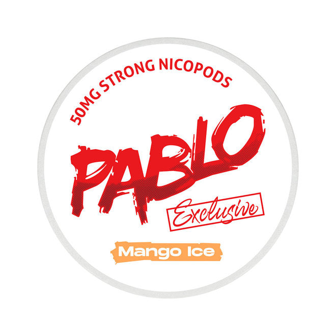 Pablo Exclusive (Extra Strong) 50MG - Mango Ice