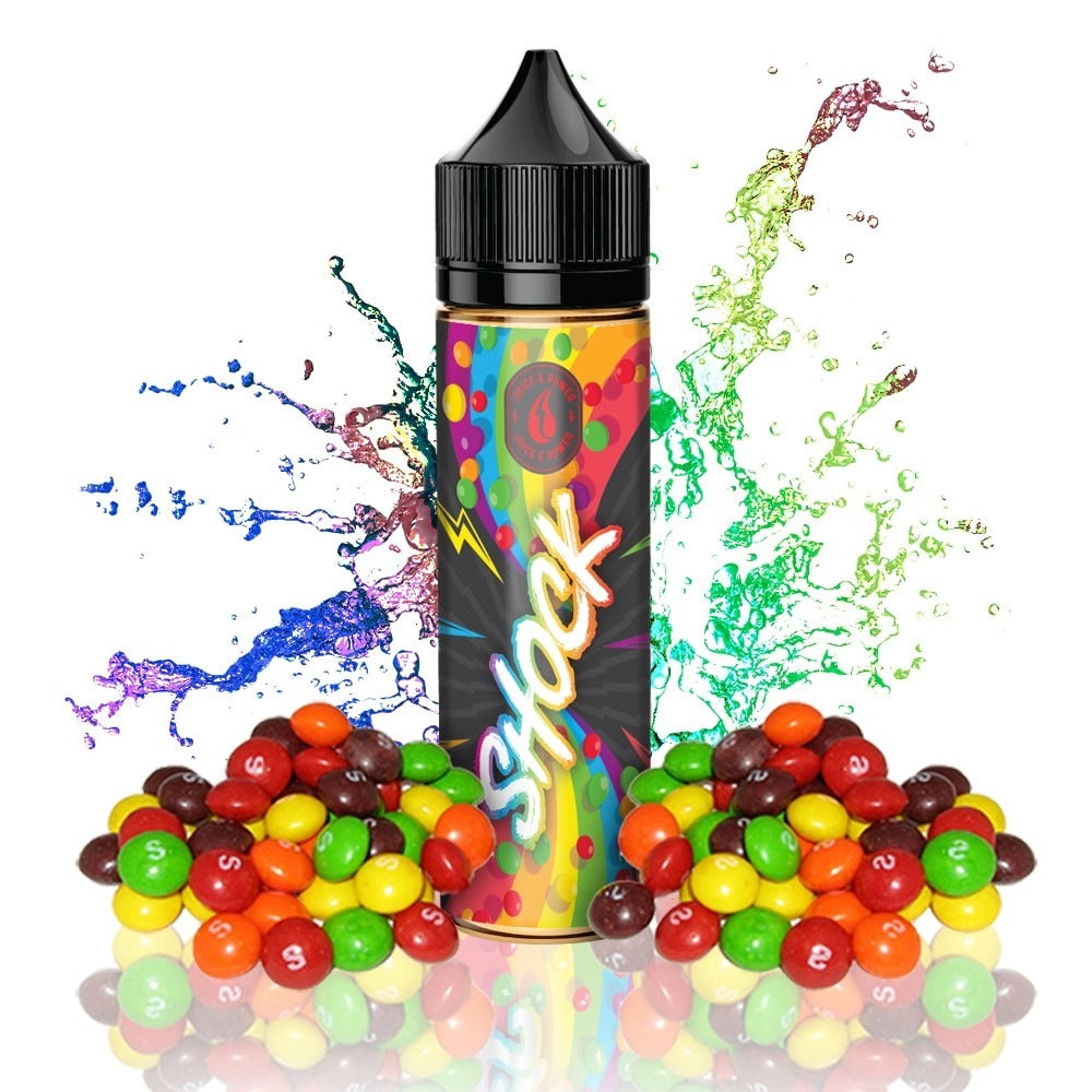 Juice N Power - Rainbow Sweets 0mg 50ml (Shortfill)